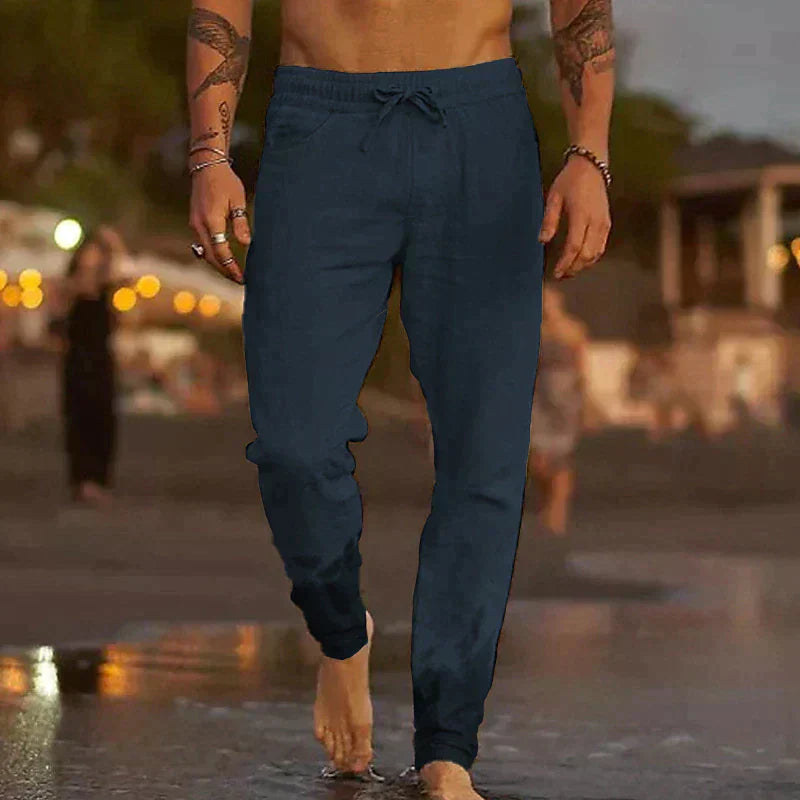 HUGO – Linnebyxor för stranden | Stråla Stockholm