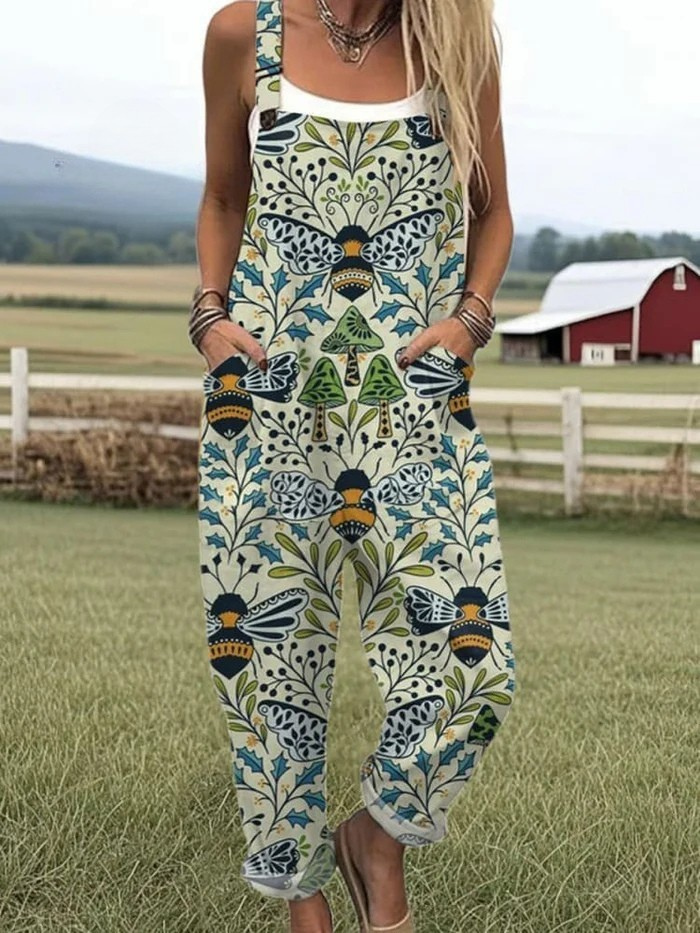 LINDA – Artistisk sommar-jumpsuit | Stråla Stockholm